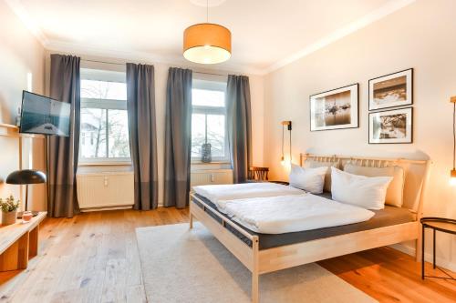 Appartements Ferienwohnung an der Brunnenaue 43 Sarnowstraße Stralsund