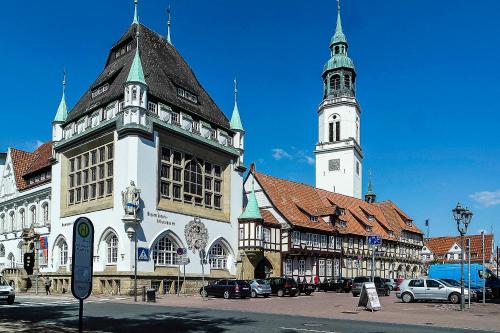 Appartement Ferienwohnung Carla 3 Berkefeldweg Gebäude links, 1. OG, hinten Celle