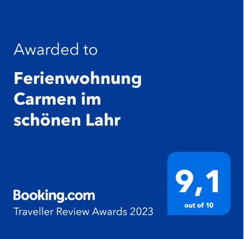 Ferienwohnung Carmen im schönen Lahr Burgheim allemagne
