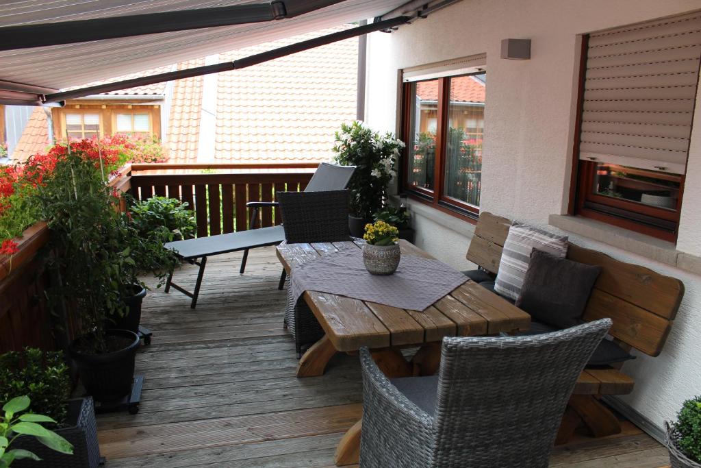 Appartement Ferienwohnung Forellenhof 28 Handthal, 97516 Oberschwarzach