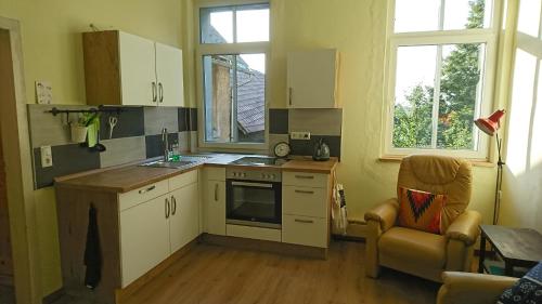 Appartement Ferienwohnung Forsthaus 77 Bahnhofstraße Neustadt am Rennsteig