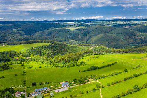 Ferienwohnung FUCHSBAU im EG des Ferienhauses Falkenhöhe Meuselbach-Schwarzmühle allemagne
