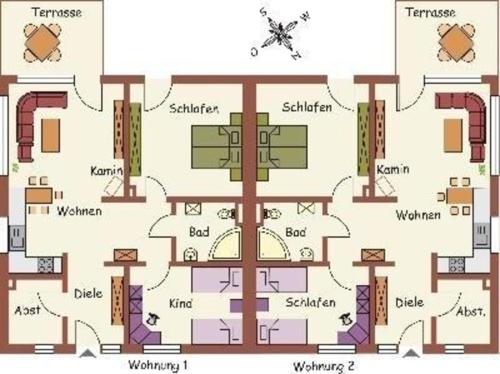 Ferienwohnung für 4 Personen ca 85 m in Karnin, Ostseeküste Deutschland Usedom Karnin (Usedom) allemagne