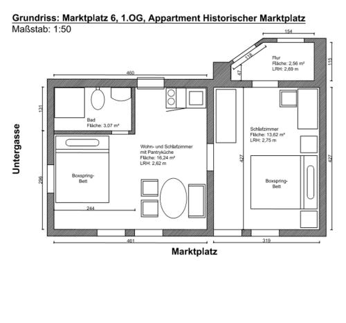 Appartements Ferienwohnung Historischer Marktplatz Marktplatz 6 Spangenberg