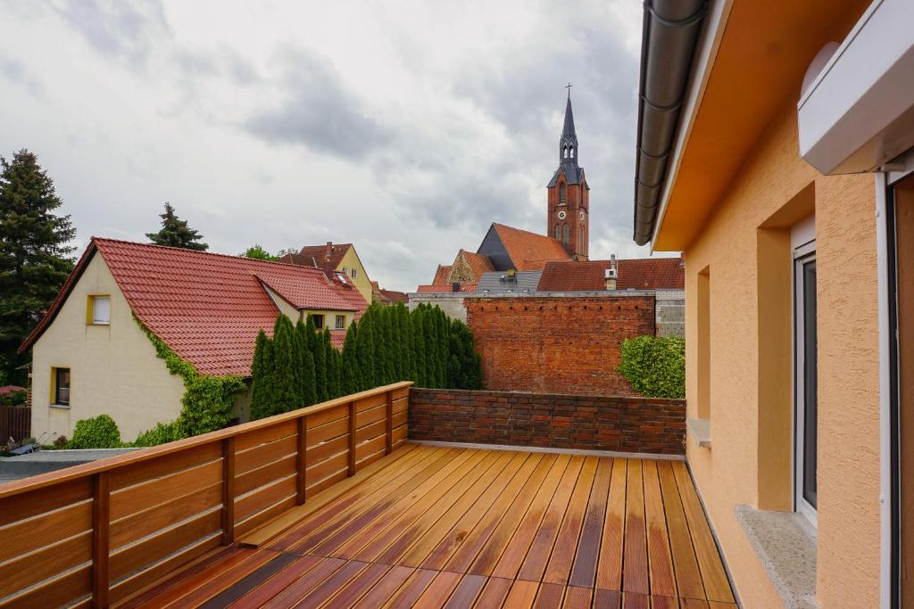 Appartement Ferienwohnung Kirchblick, für Familien, Freunde, keine Monteure 6 Marktstraße, 06773 Gräfenhainichen