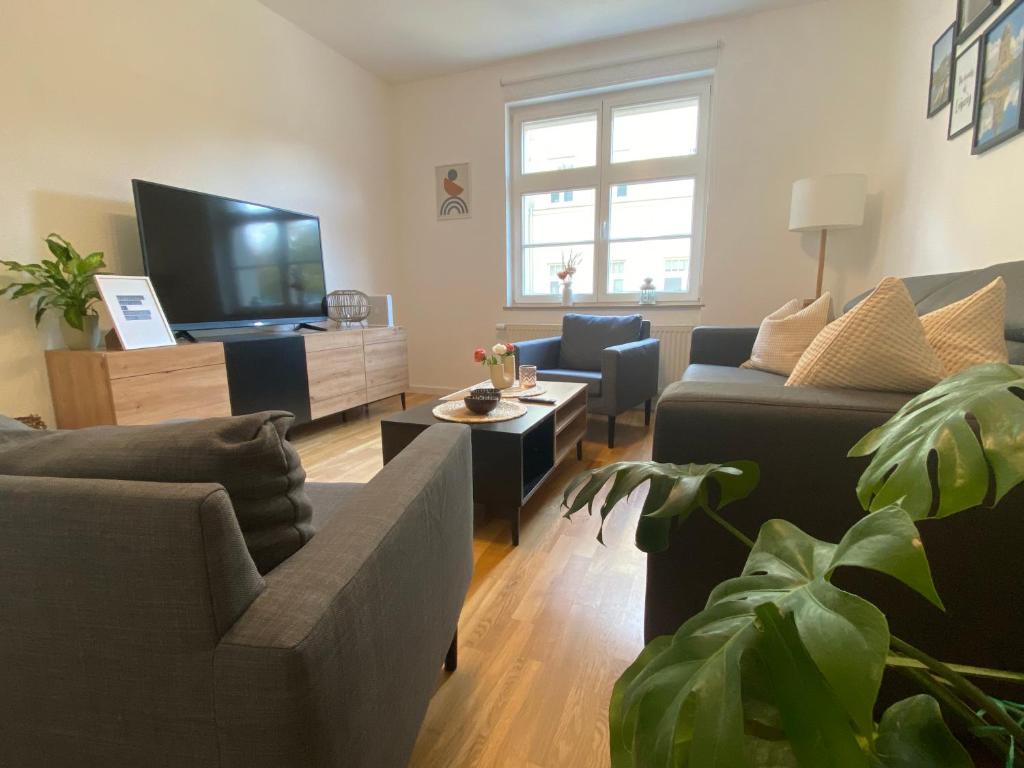 Appartement Ferienwohnung Leipzig-Ost 7 Reichsbahnerstraße, 04319 Leipzig