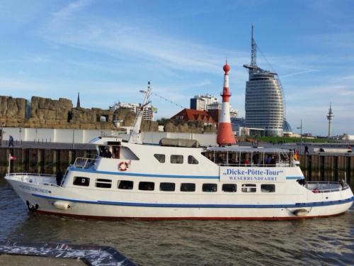 Appartement Ferienwohnung Mandelauge - Luxus trifft Eleganz mit Meerblick Am Neuen Hafen 9 Bremerhaven