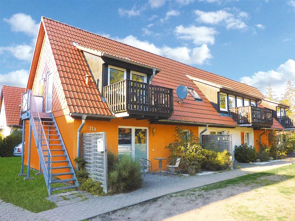 Appartements Ferienwohnung mit Terrasse/Balkon - D 066.030-34 Hafenstr. 31A, 18375 Prerow