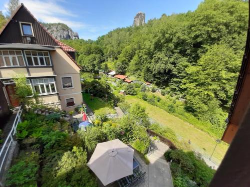 Appartement Ferienwohnung Morgensonne Kurort Rathen Amselgrund 9 2. OG+DG Rathen