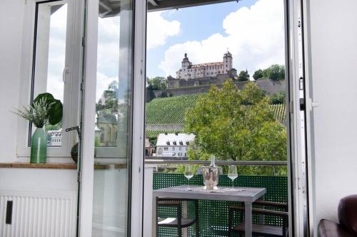 Appartement Ferienwohnung Panorama mit Festungsblick 48 Büttnerstraße Wurtzbourg