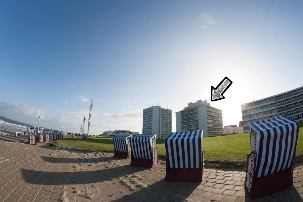 Appartement Ferienwohnung Qi im Kaiserhof auf Norderney Bismarckstrasse 16 1, 26548 Norderney