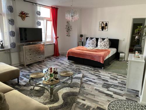 Appartement Ferienwohnung Roman Stadtkern von Quedlinburg Heiligegeiststraße 5 Quedlinbourg