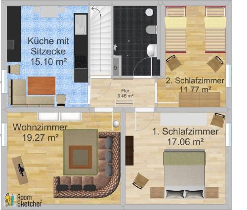 Appartement Ferienwohnung Schneemann Brockenblickstrasse 12 Hohegeiss