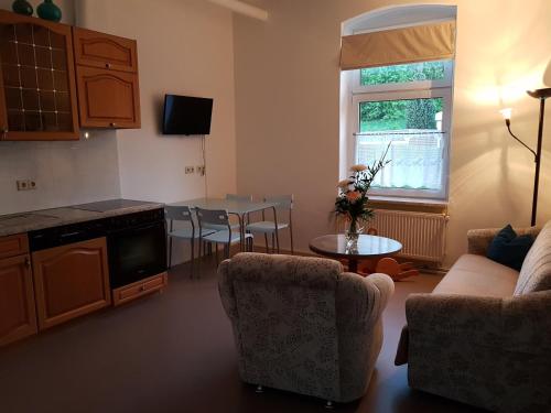 Appartement Ferienwohnung West - Alte Schule Sachswitz Am Ehrenhain 11 1. Etage Greiz