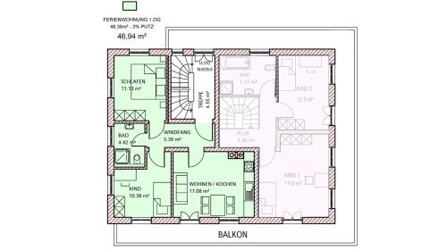 Appartement Ferienwohnung Zum Wiham Luitpolderhöfe 3a Lenggries