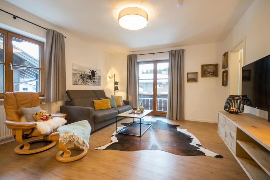 Appartement Ferienwohnungen Alpentraum - Fischinger Weitblick 8 Ochsenkopfweg, 87538 Fischen im Allgäu