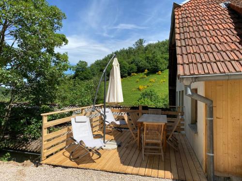 Maisons de vacances Ferme De La Prairie D Hergauchamps mit Sauna und Whirlpool 7 Hergauchamps Sainte-Marie-aux-Mines