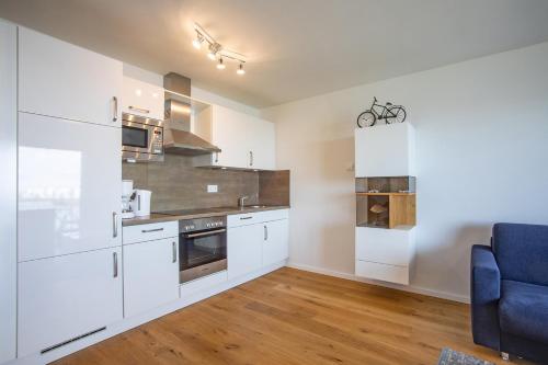 Appartement Fewo REEDER's NEST Hafenwohnung, 2 Zi by Seeblick Ferien Hafenstraße 3 Olpenitz