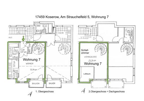 Fewos Herrmann Am Strauchelfeld 5 Fewo 7 Ostseebad Koserow allemagne