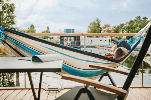 Maison de vacances Fiete unsHusboot Von-Herwarth-Straße 37 Großenbrode