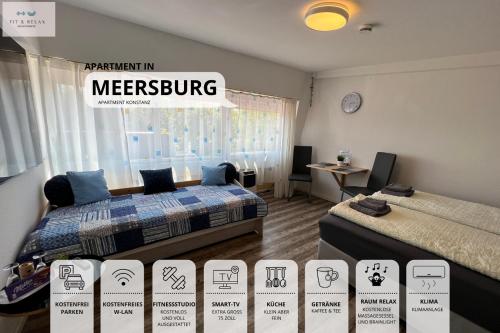 Fit-Relax Apartments Meersburg mit eigenem Sportstudio Meersburg allemagne