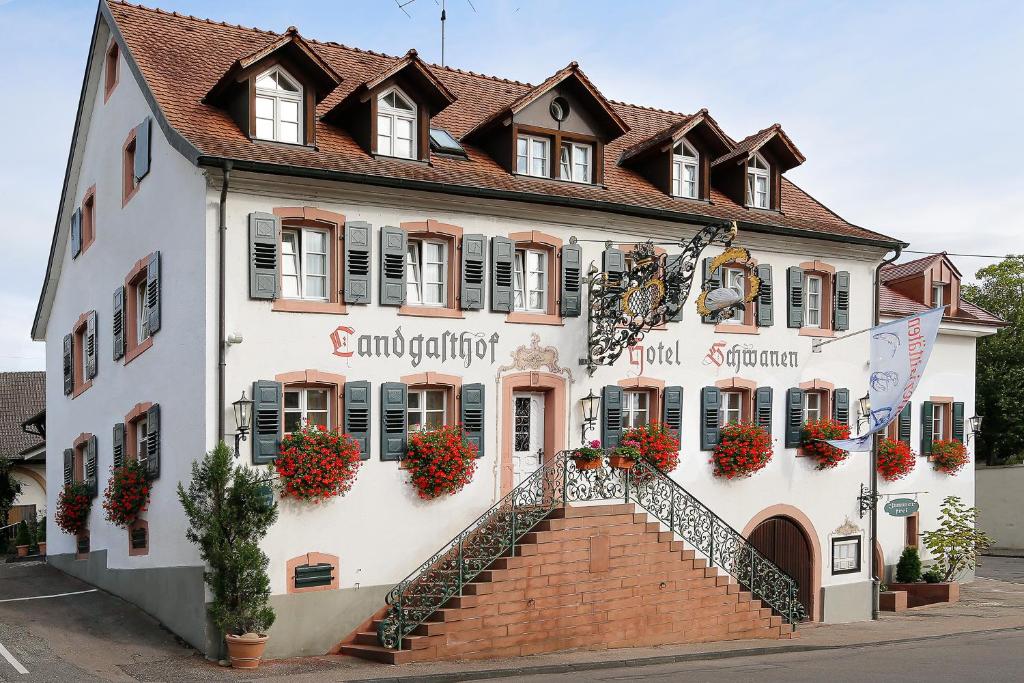 Hôtel Flair Hotel Schwanen Rheinstraße 50, 79415 Bad Bellingen