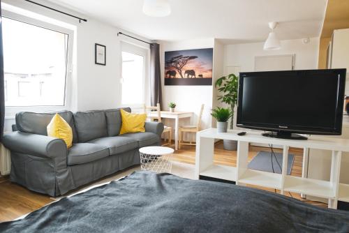 FULL HOUSE Studios - Elephant Apartment - NETFLIX + WiFi inkl. Halle-sur-Saale allemagne