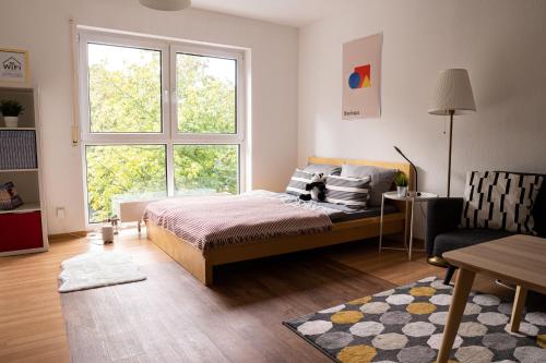 FULL HOUSE Studios - KornhausDeluxe Apartment - Balkon, NETFLIX, WiFi Dessau allemagne