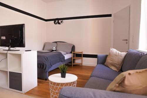 FULL HOUSE Studios - Panda Apartment - NETFLIX + WiFi inkl. Halle-sur-Saale allemagne