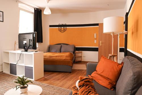 FULL HOUSE Studios - Tiger Apartment - NETFLIX + WiFi inkl. Halle-sur-Saale allemagne