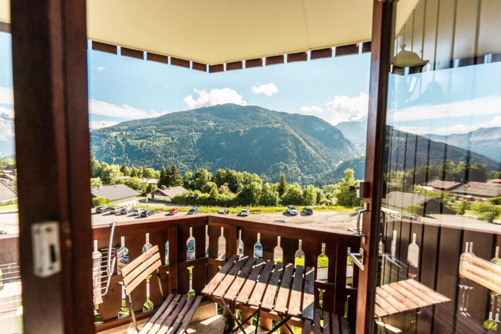 Appartement Furnished studio at the foot of the slopes with a balcony & mountains view 203 Impasse des Biches, 74170 Saint-Gervais-les-Bains