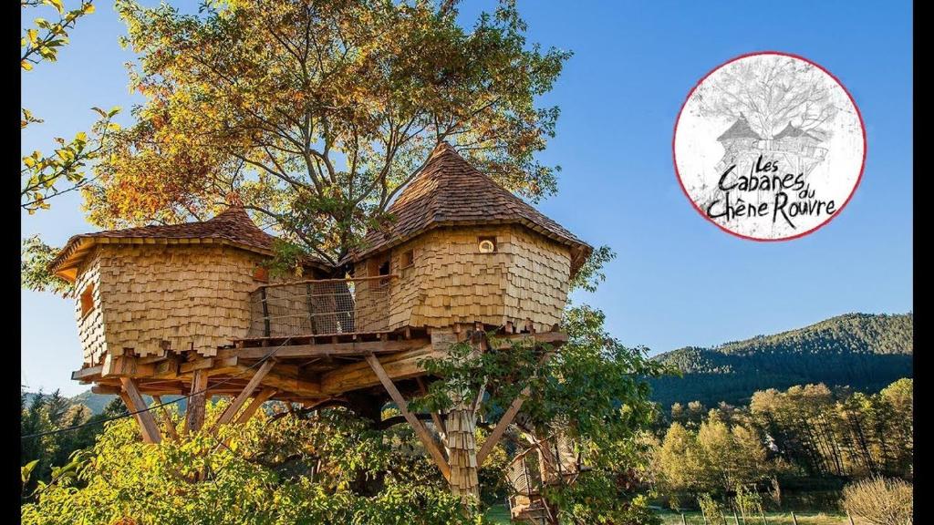 Maison d'hôtes Gaïa - Les Cabanes du Chêne Rouvre 32 Chemin de Grandrupt, 88100 Saint-Dié-des-Vosges