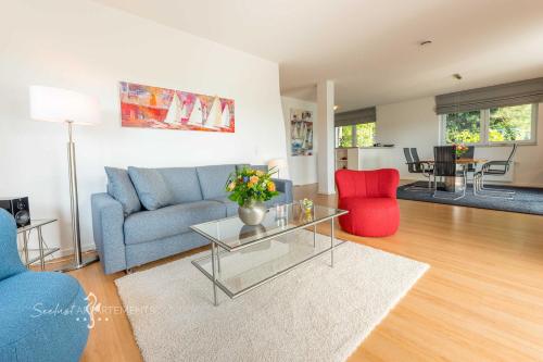 Appartement GAR4f Strandbrise - Haus Seelust 2 F Gartenweg 4 Häven