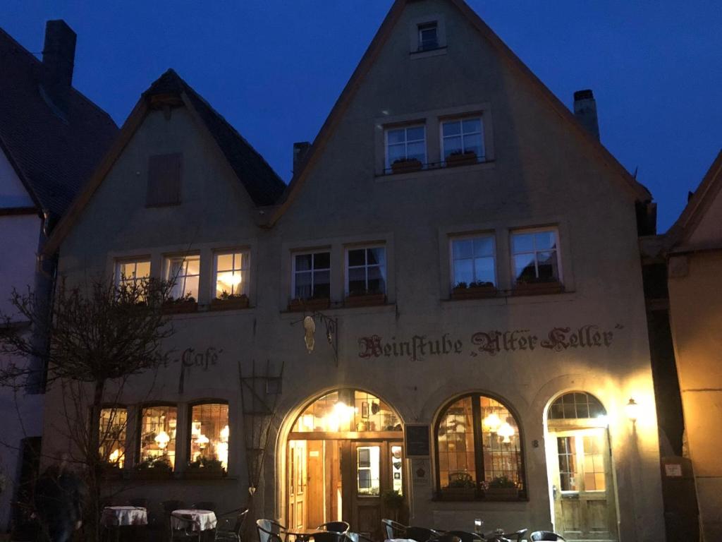 Hôtel Gästehaus Alter Keller Alter Keller 8, 91541 Rothenburg ob der Tauber