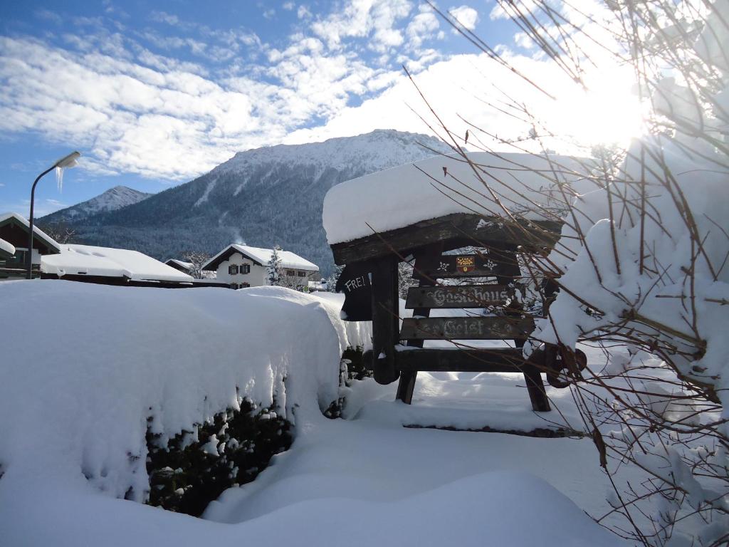 Maison d'hôtes Gästehaus Geist Grashofstraße 12, 83324 Ruhpolding