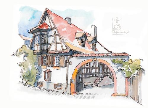 Gästehaus im Malerwinkel-Rhodt Rhodt unter Rietburg allemagne