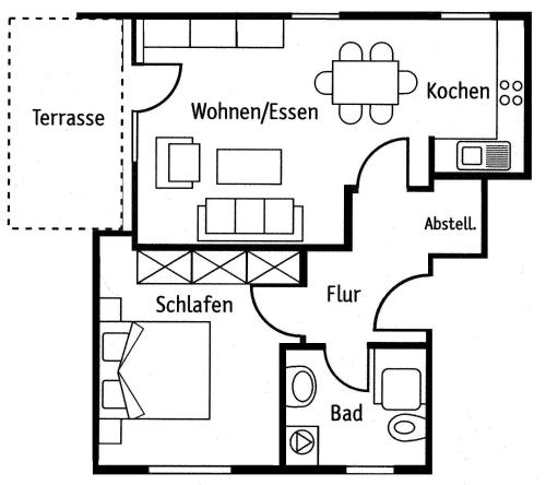 Appartement Gästehaus Neteler 33 Auf dem Winkel Bad Zwischenahn