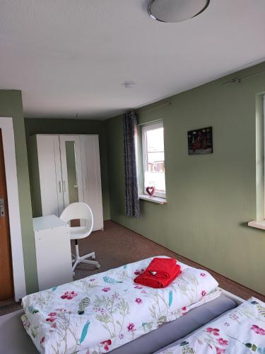 Maison de vacances Gästehaus Reiterlodge auf dem Land 6 Backhausstraße Bellstedt