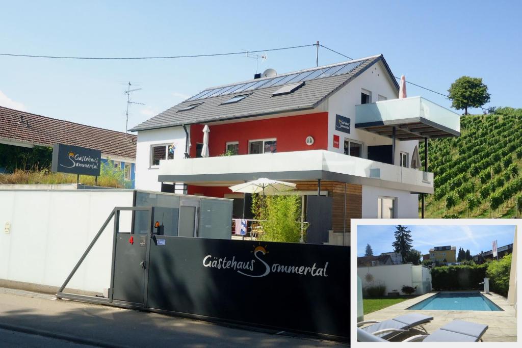 Maison d'hôtes Gästehaus Sommertal Schützenstraße 4, 88709 Meersburg