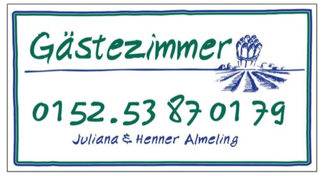 Séjour à la ferme Gästezimmer Almelings Hof 18 Niedersachsenstraße, 31226 Peine