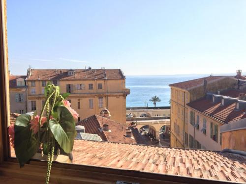 Gilly 4 - EXCEPTIONAL 2BEDS, SEA VIEW, MODERN,A/C, OLD TOWN Nice france