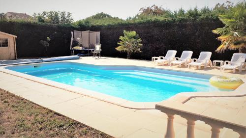 Maison de vacances Gîte 3 étoiles 300m plage piscine privée grand jardin 7 B avenue de l'Abbé Guichard Châtelaillon-Plage