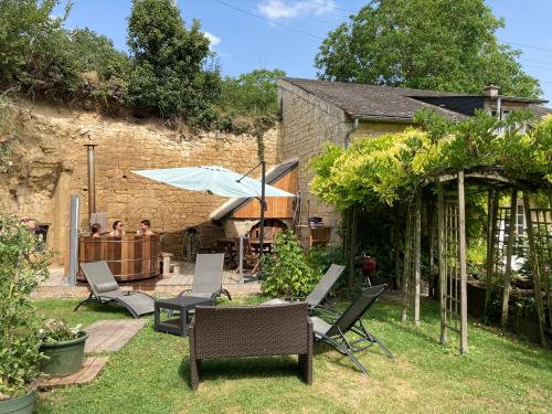 Maison de vacances Gite 4* L'Orée des Fleurs Aligny Nord Grézillé