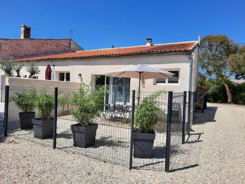 Gite 4 personnes avec piscine entre Saintes et Royan Balanzac france