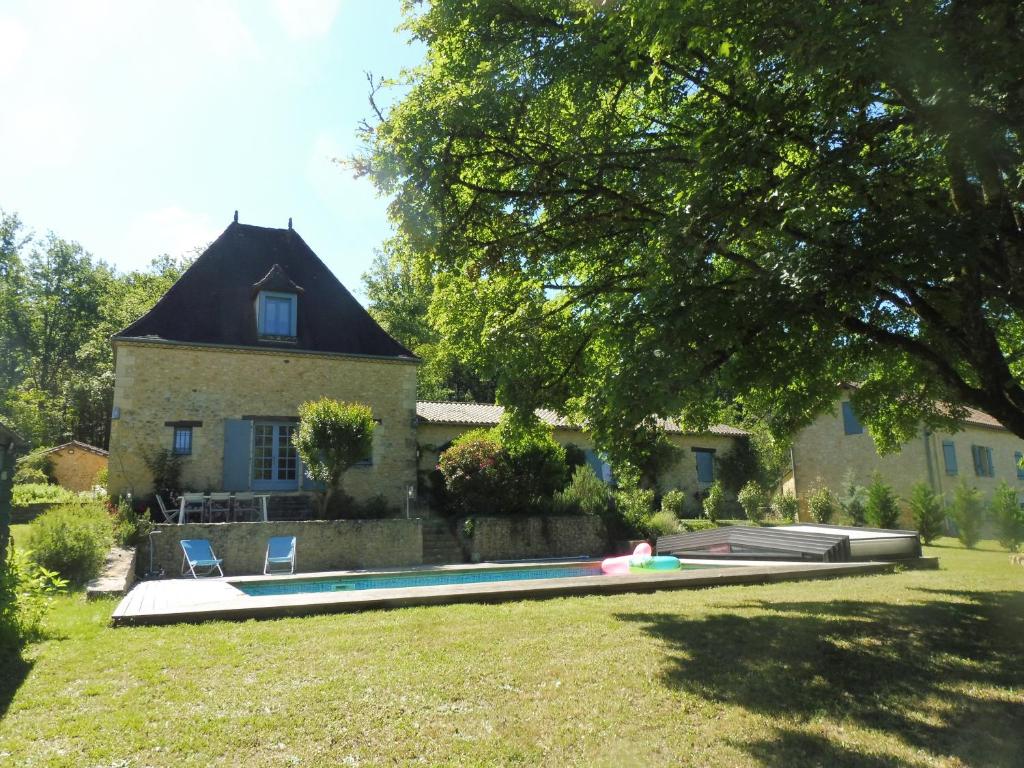 Maison de vacances Gîte à la ferme avec piscine Chemin de Costeraste, 24510 Varneil