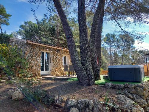 GITE AVEC SPA JACUZZI au cœur de Provence Côte d'Azur Saint Antonin du Var france