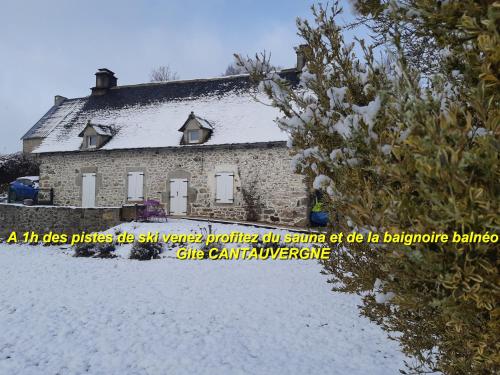 Maison de vacances Gite CANTAUVERGNE montpigot Vebret