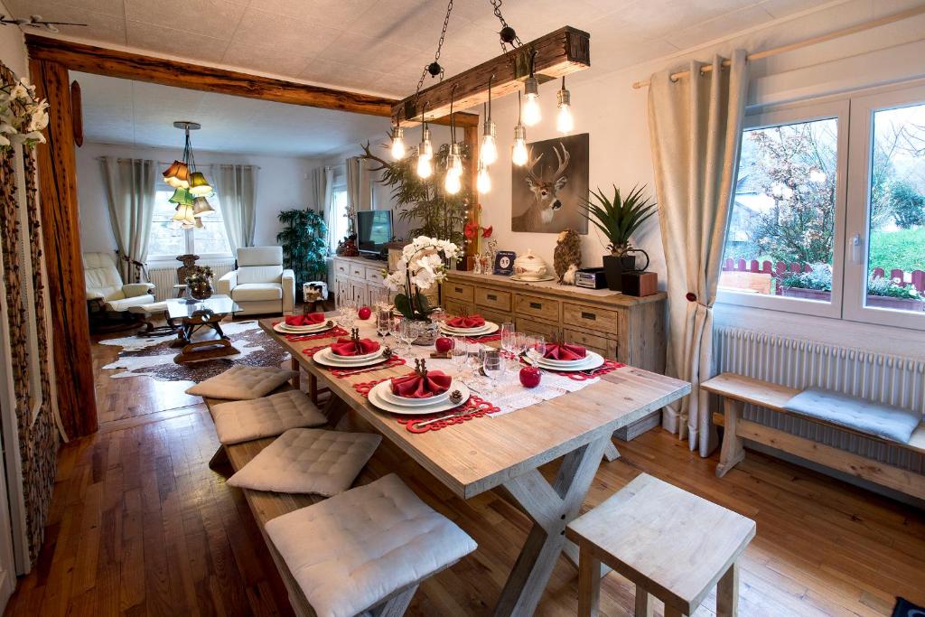 Maison de vacances Gite Chez Mimie 20, rue Erlenbach, 68380 Breitenbach-Haut-Rhin