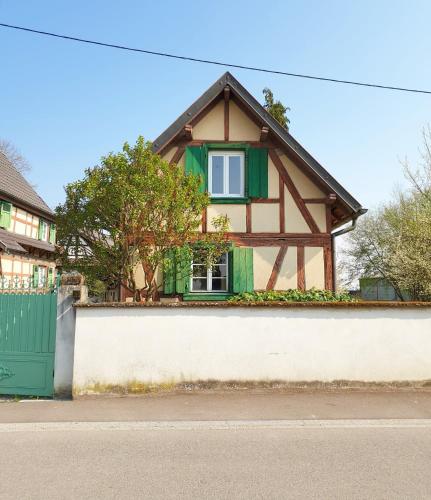 Maison de vacances Gîte indépendant - Bretzel et Bergamote 9 Rue de Schoenau Richtolsheim