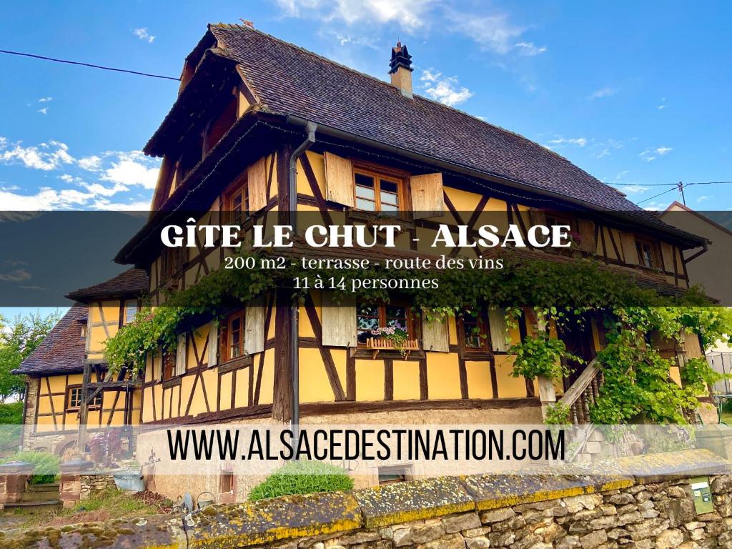 Maison de vacances Gîte Le Chut - Alsace - 30 k m de Strasbourg 9 Rue des Champs, 67310 Rangen